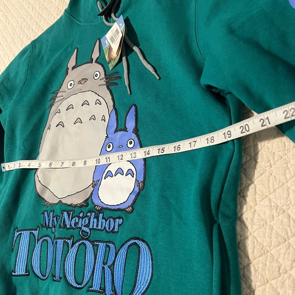 Totoro Graphic Hoodie - Green - Picture 6 of 6